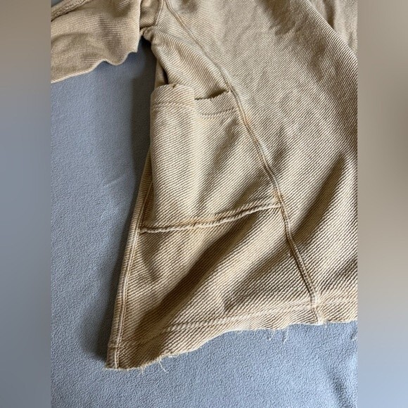 Free People Distressed Shirt Dress Size Small - Picture 9 of 16